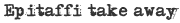 epitaffi take away